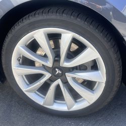 4 Tesla Model 3 Stock Rims