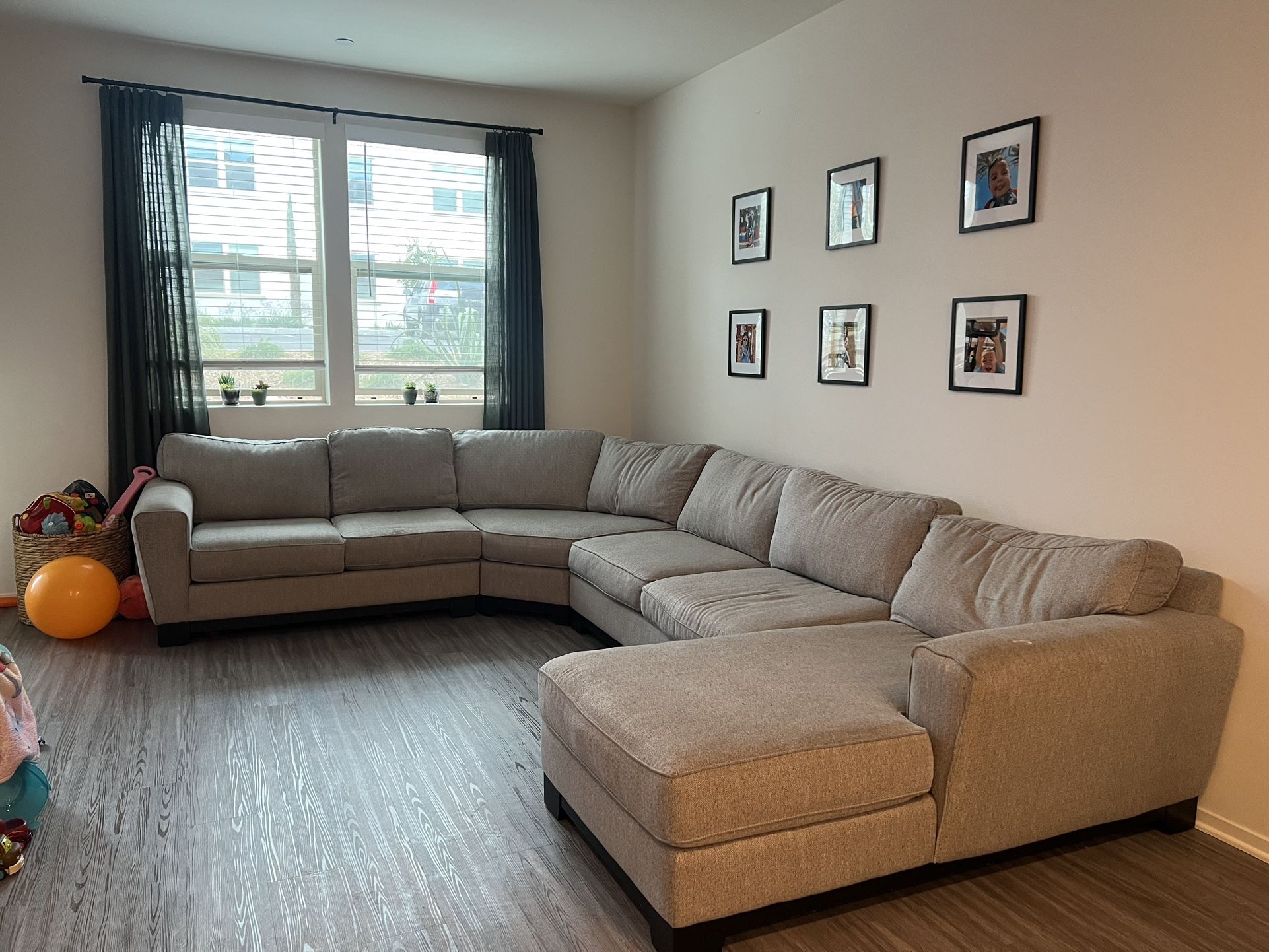 Grey Sectional Couch