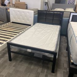 Metal Twin Bed Frame 
