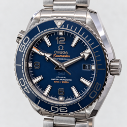 Omega Seamaster Planet Ocean 600M 39.5mm Blue | 215.30.40.20.03.001 | Complete Set |