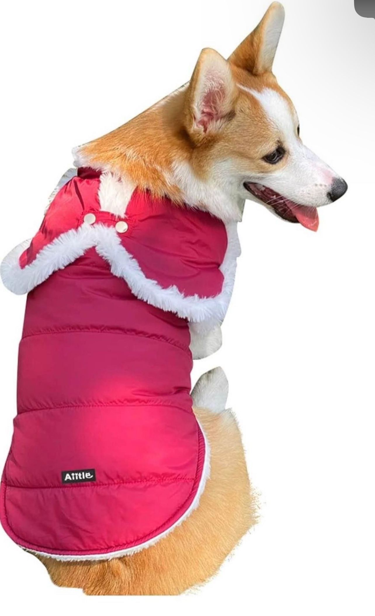 Brandnew Leg Hole Raw Edge Design Dog Winter Coat (S/M/L/2XL/XXXL)