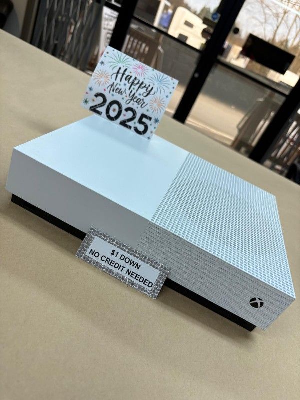 Xbox One S Gaming Console - Only $1 Today Pay The Rest Later!