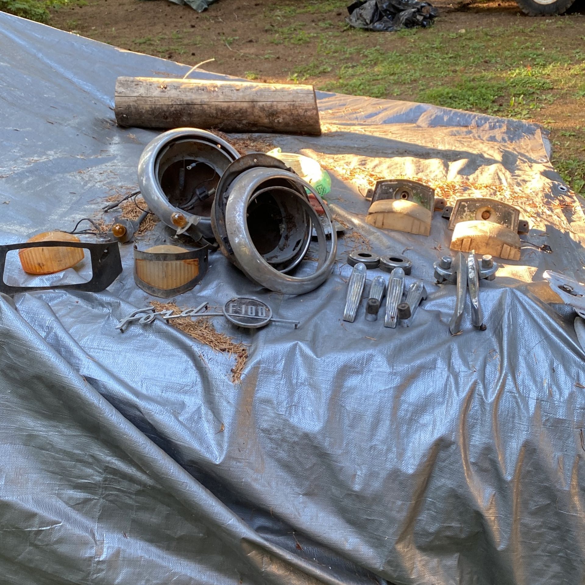 ‘50 Ford F100 Parts Lot