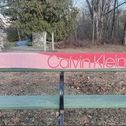 Vintage 90’s Calvin Klein scarf/wrap. 