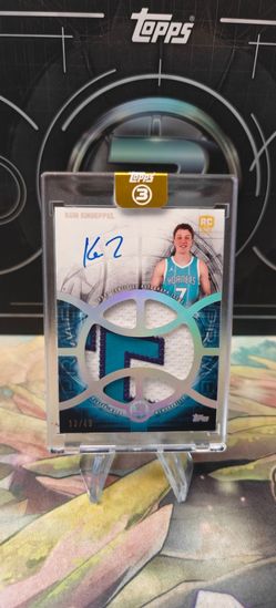 2025-26 Topps Three Basketball Kon Knuepple RPA 13/49