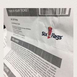 Six Flags Over Georgia Tickets