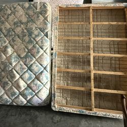 Full Size Mattress And Box spring 