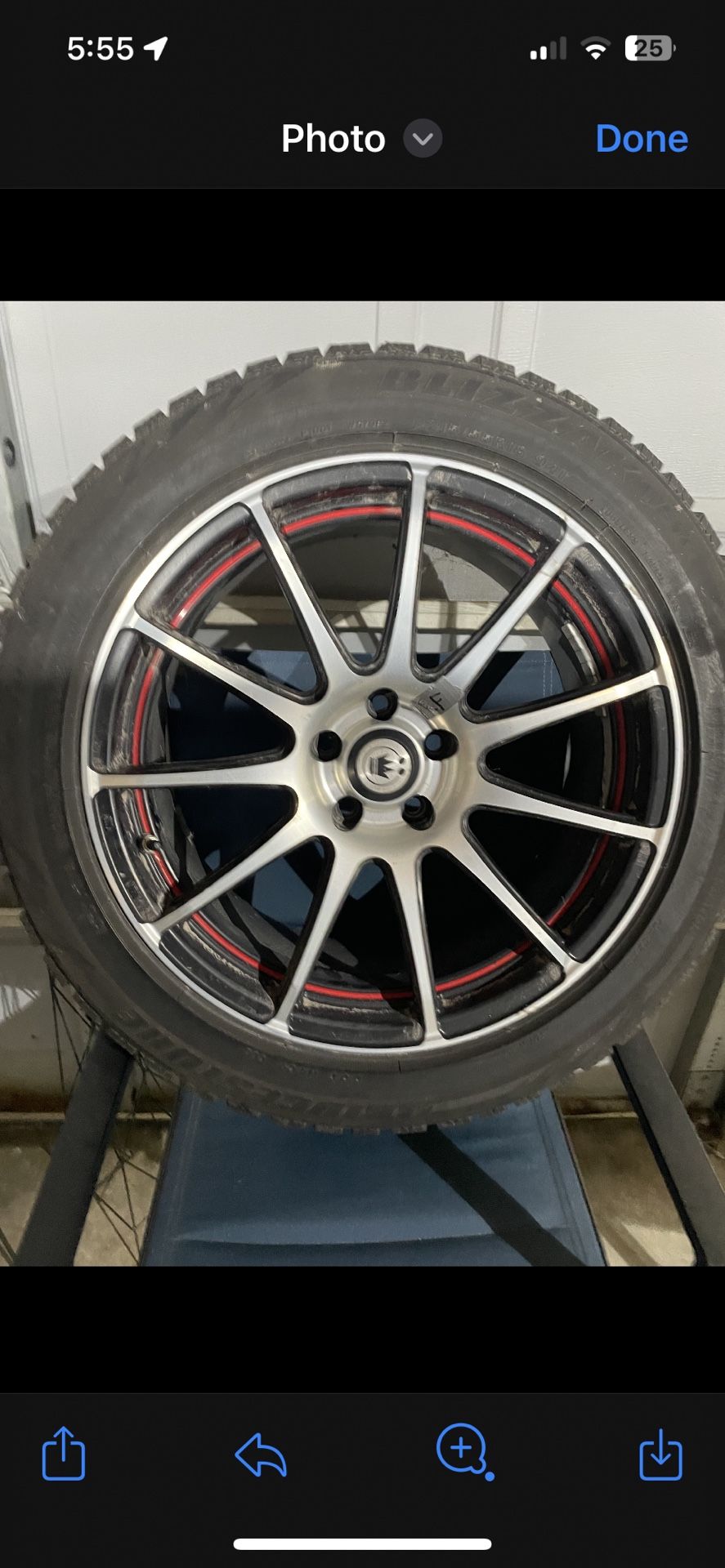 Tires and rims for Buick