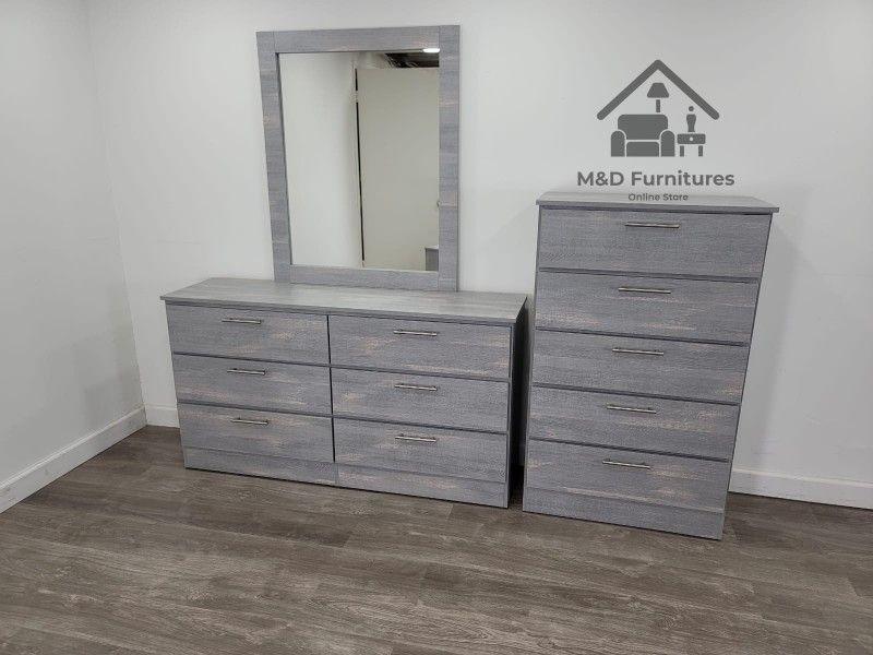 Comoda Con Espejo Y Gavetero