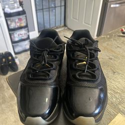 Men’s Nike Air Jordan 11 CMFT Low 'DMP' Black Metallic Gold DO0613-007 