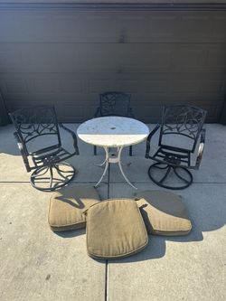 Beautiful Iron Patio Set