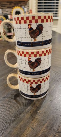 Rooster Coffee Cups