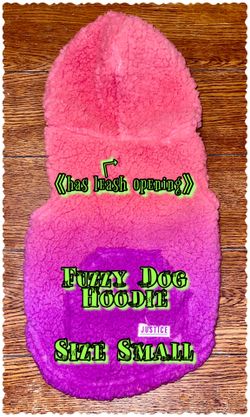 Fuzzy Dog Hoodie