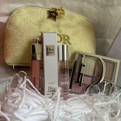 Dior Makeup Gift Set Modifiable Buyer's Choice Of Shade With Bag In Box
