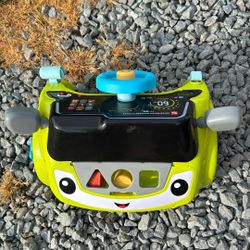 Kids Pretending Driving Car With Sounds 