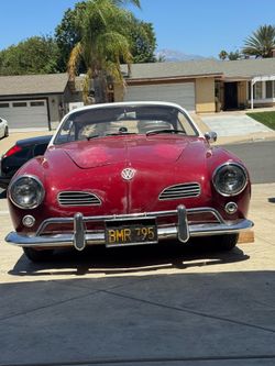 1960 Volkswagen Karmann-Ghia/ possible trade for Truck prefer Chevy, but open to look no Junk please