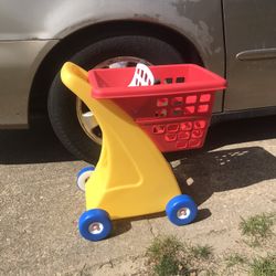 Nice Little Tykes Kids Play Shopping Cart Only $20