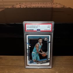Brandon Miller PSA Rated Rookie 9