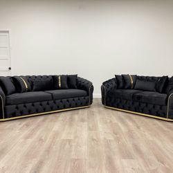 Living Room Set - Sofa & Love Seat