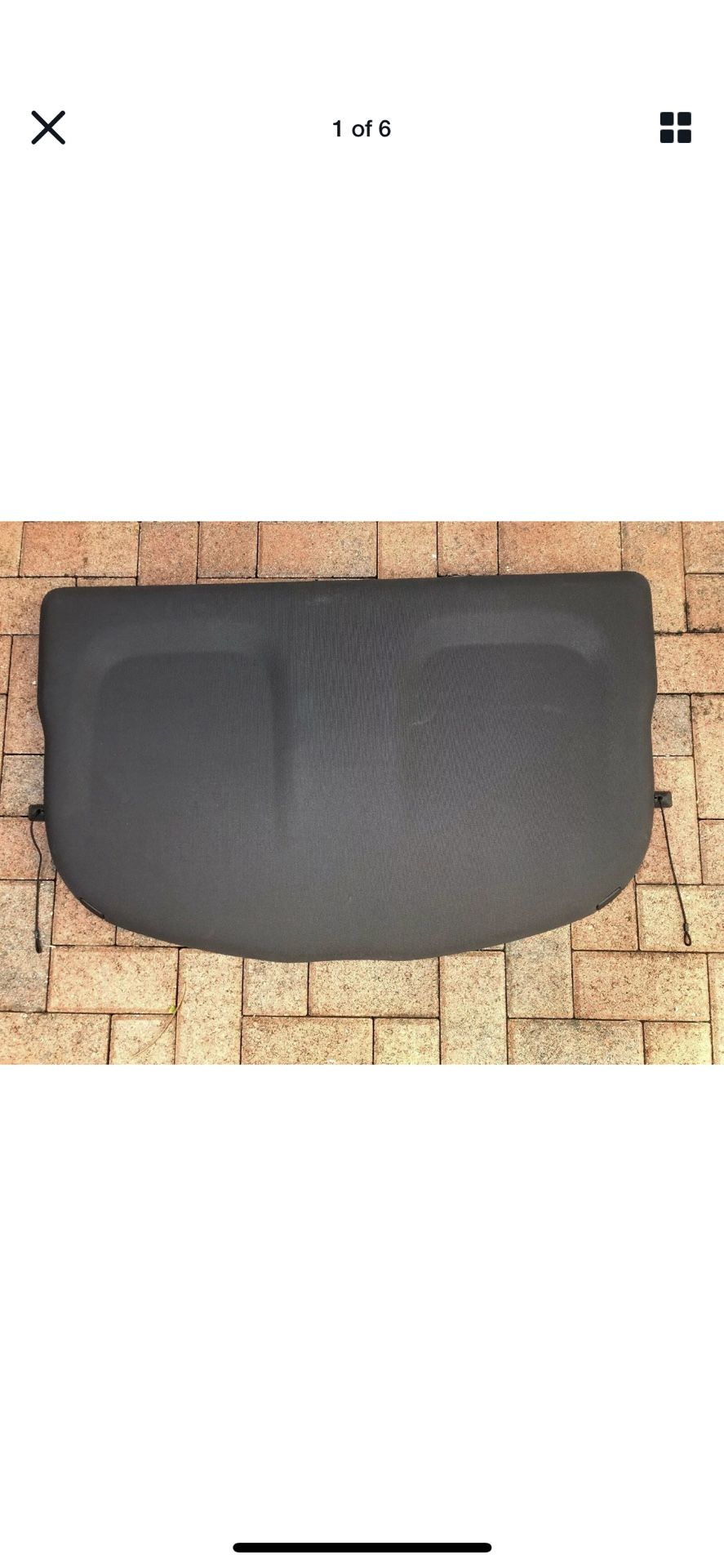 2015-2020 Original Mercedes Benz GLA cargo cover OEM