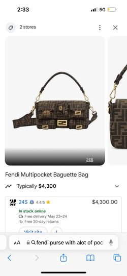 Fendi Multipacks Baguette Bag *AUTHENTIC*