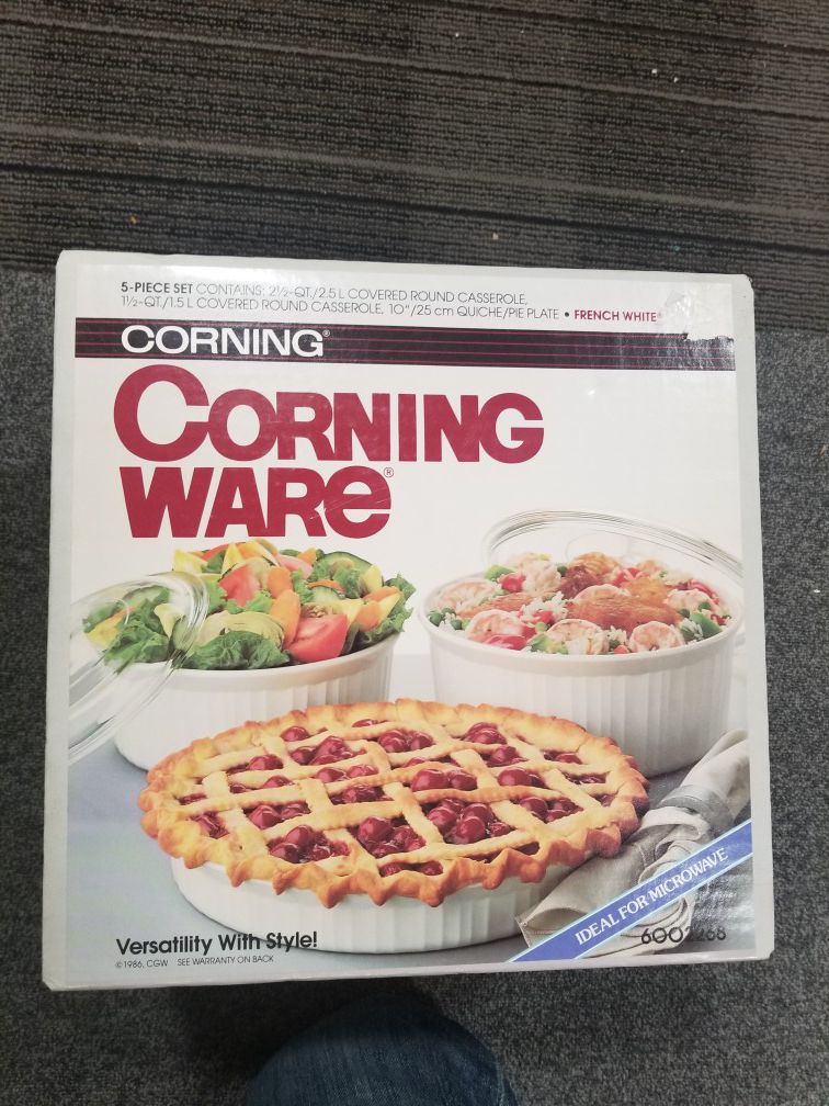 Corningware - 5 piece set