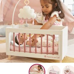 Baby Doll Crib for Girls – American Girl Bitty Baby