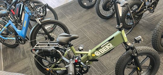 QBEAR F10: Step-Thru Foldable Electric Bike