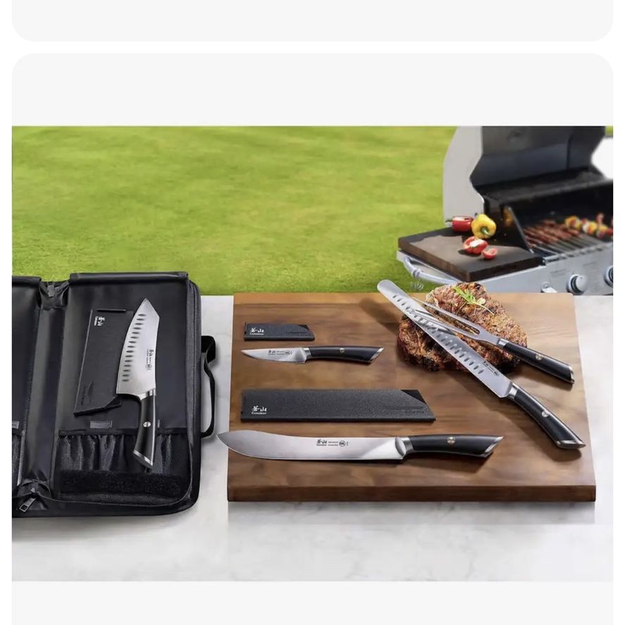 Schmidt Bros. Ultimate BBQ 6 Piece Knife Set BRAND NEW! for Sale in  Winchester, CA - OfferUp