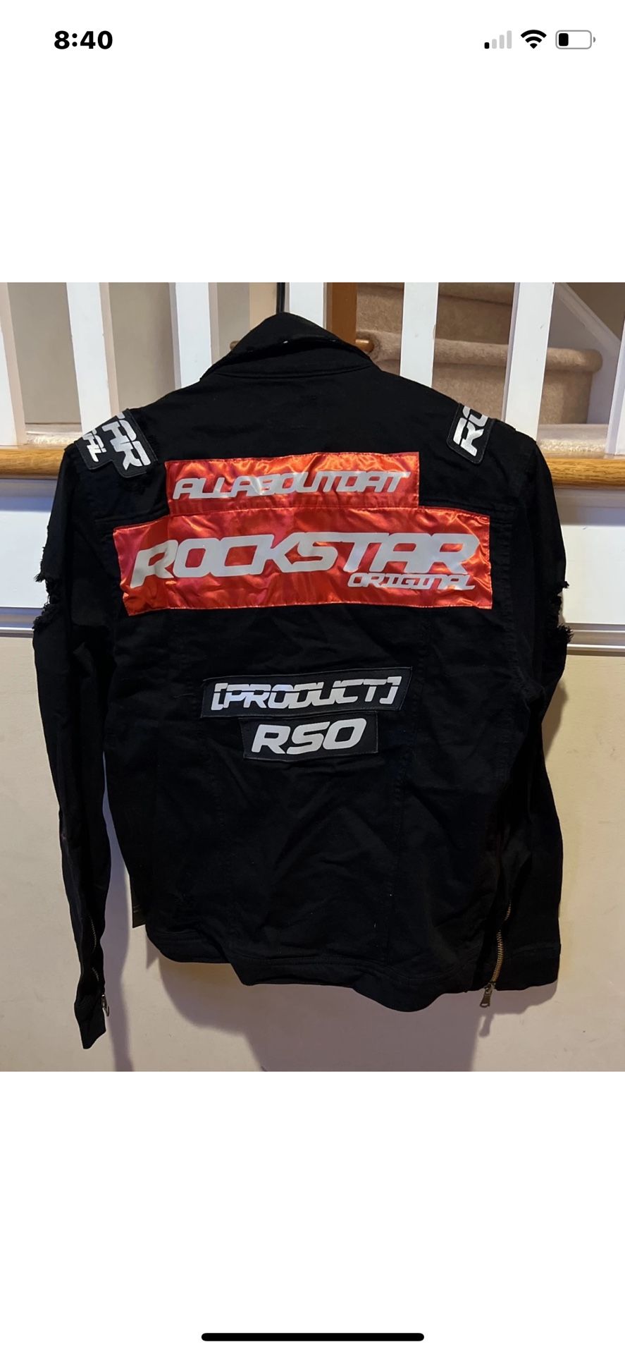 BRAND NEW ROCKSTAR JACKET π§₯πͺπΏπβ
π₯π―