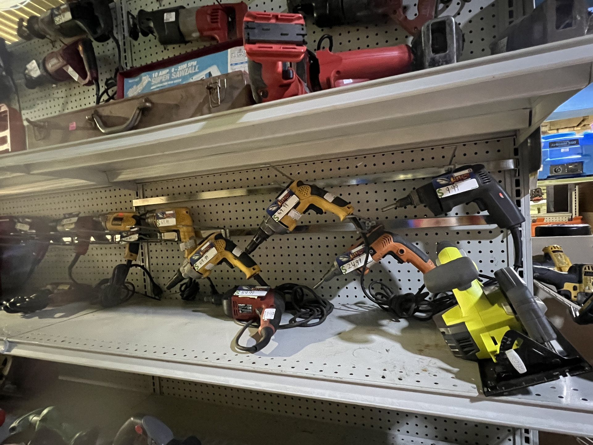 Corded drills prices start at $10 AND UP! Pick up only