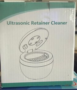 Ultrasonic retainer cleaner