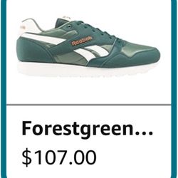 Reebok Ultra Flash Sneaker Unisex-Adult Forest Green Size 12