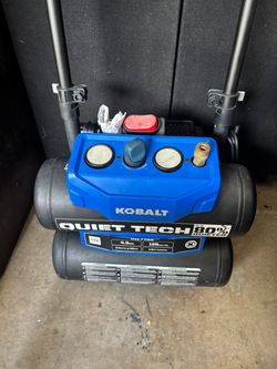 Kobalt Quiet Tech 4.3 Gal Air Compressor (no hose)