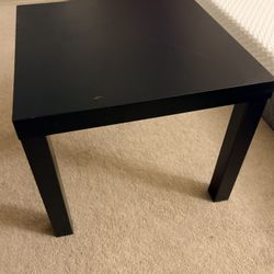 Small Black Side Table – $5