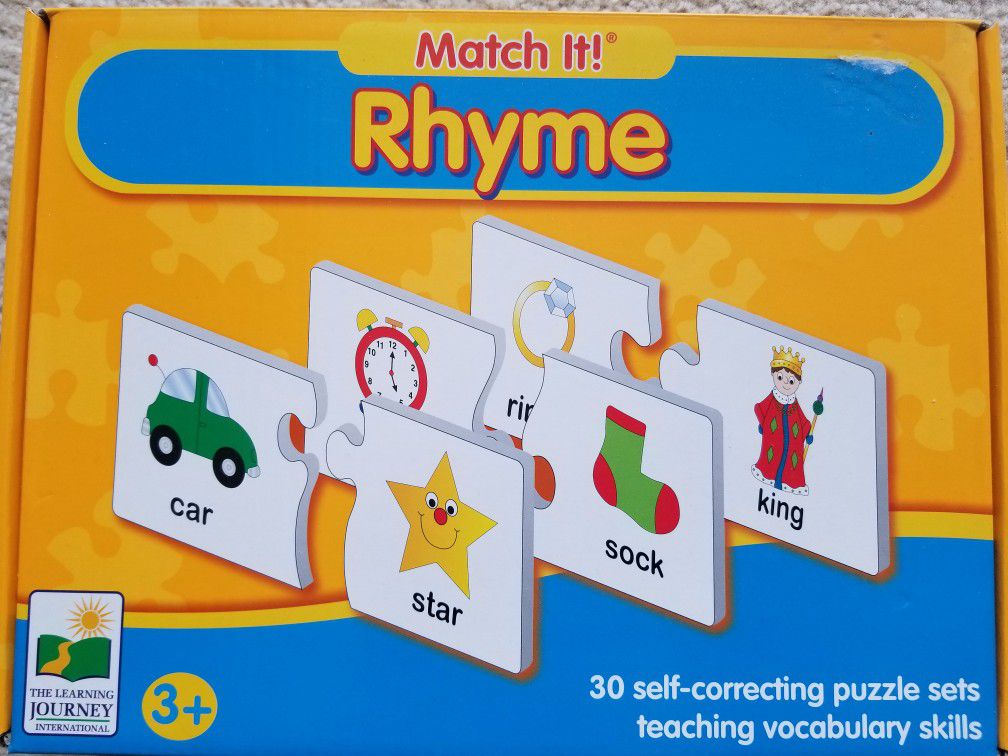 Preschool learning puzzle games
