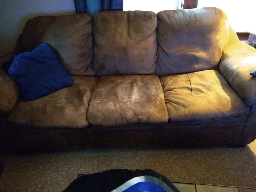 Free couch and matching loveseat