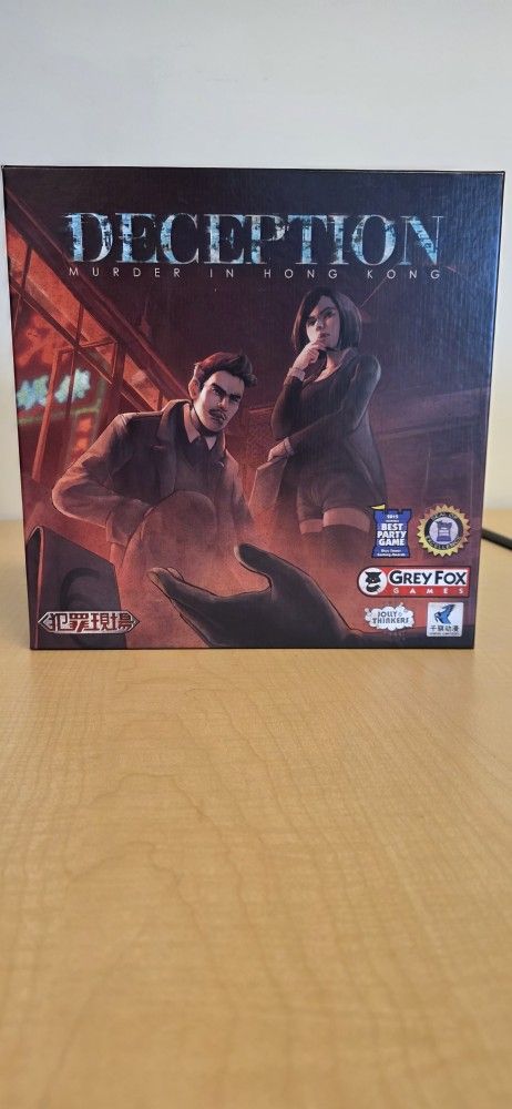 Deception Murder In Hong Kong Board Party Game