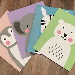Cute Animal Paintings 