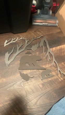 Fireplace screen decorations