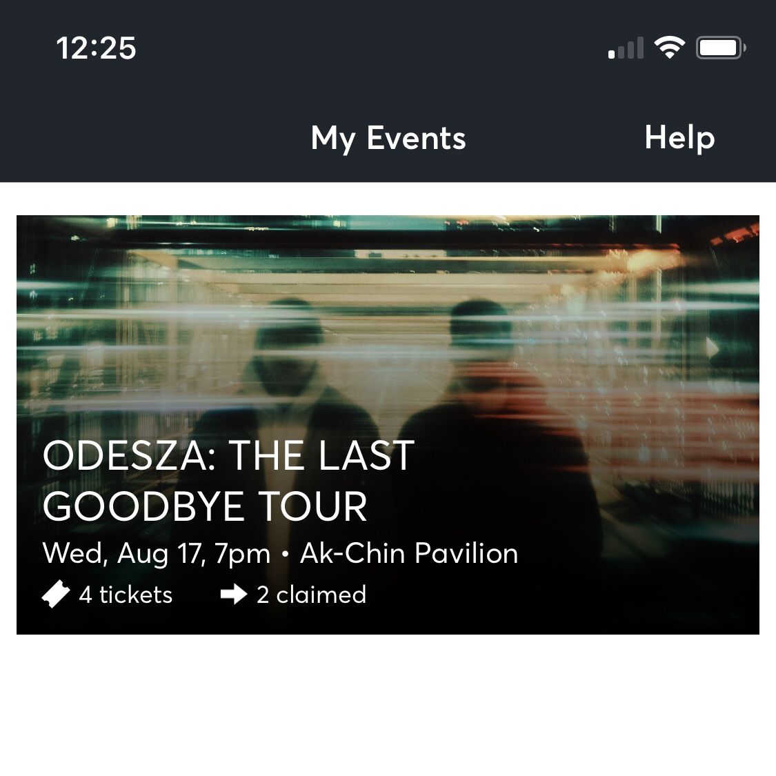 Just 1 ODESZA Lawn Seat Left $50!