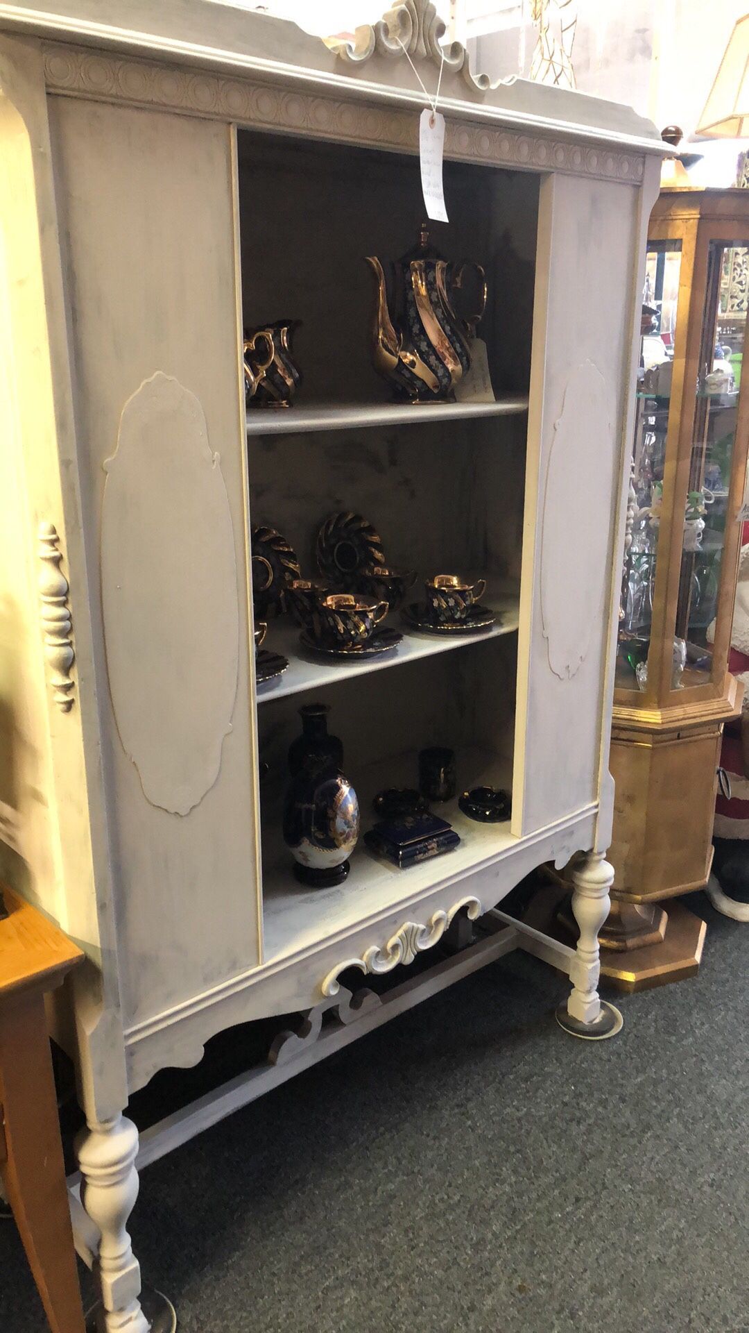 Antique china cabinet