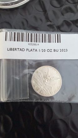 2023 Mexican Libertad 1/20 oz Silver Coin BU UNC NEVER OPENED
