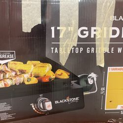 17” tabletop griddle