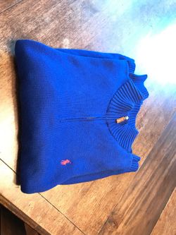 Polo men’s zip up sweater longsleeve