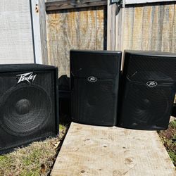 Peavy PA Speakers (PVX Series )