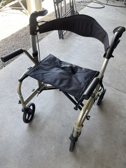Rolling Walker With Seat