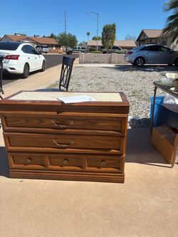 Wooden dresser