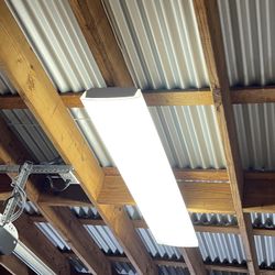 •••4 XL Fluorescent Light Fixtures, with bulbs - $40••• 