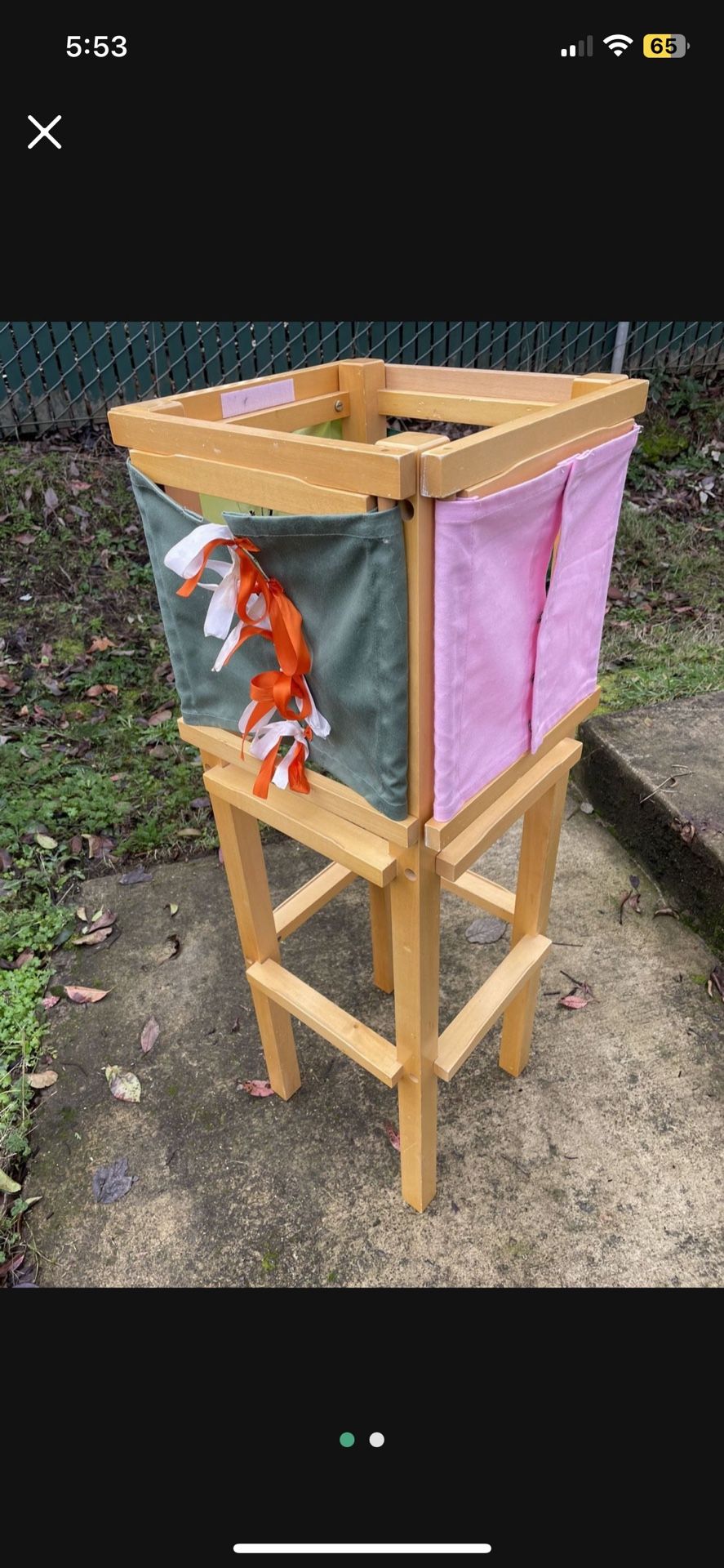 Montessori dressing Frames